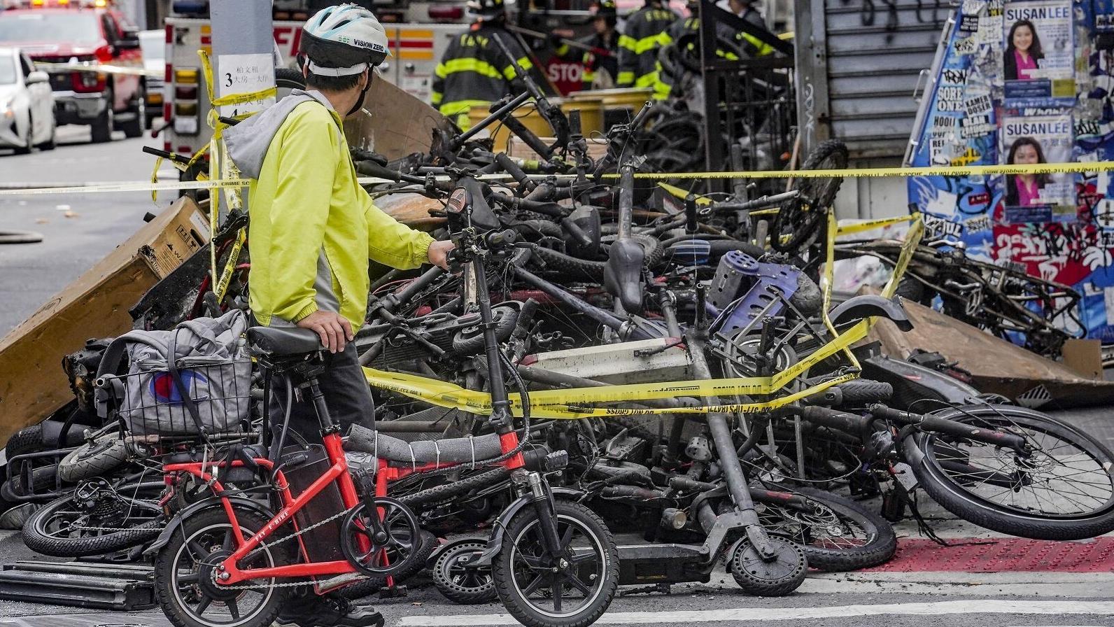 As e-bikes proliferate, so do deadly fires blamed on exploding lithium-ion batteries